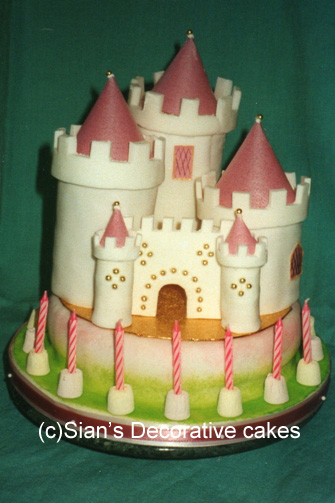 Castle birthday cake