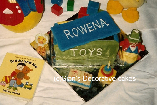 Toybox birthday cake